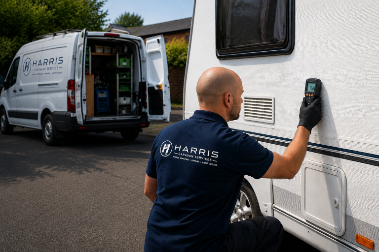 caravan damp inspections